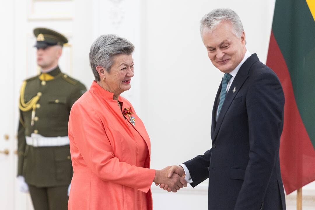 Valstybės apdovanojimų įteikimo ceremonija