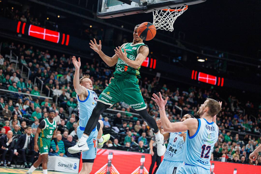 LKL: Kauno „Žalgiris“ ir Jonavos „CBet“