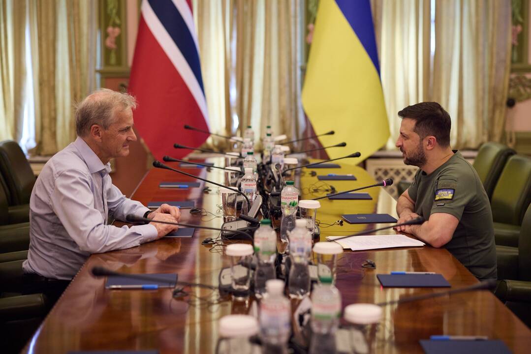 Jonas Gahrui Store ir Volodymyras Zelenskis