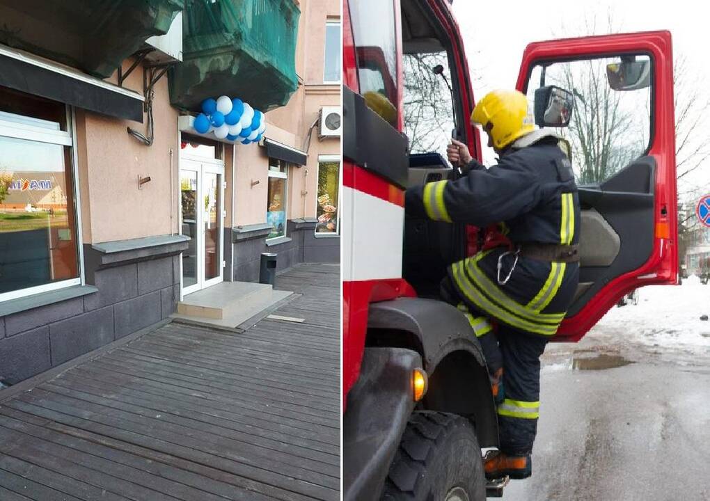 Per gaisrą Kauno bare nukentėjo du Kinijos piliečiai