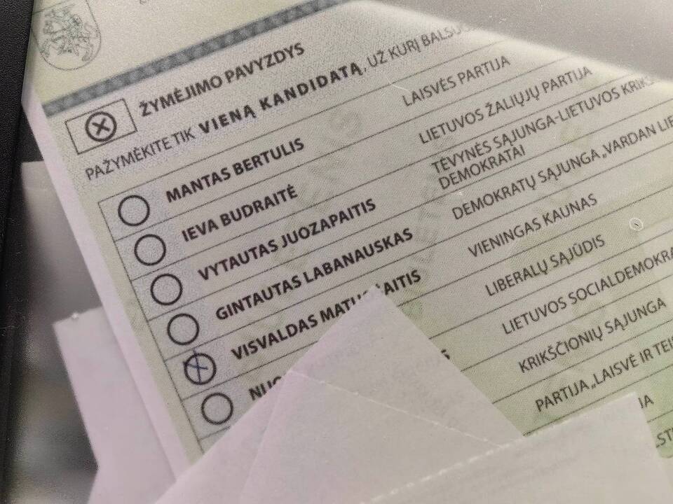 Rinkimai baigėsi – skaičiuojami rezultatai