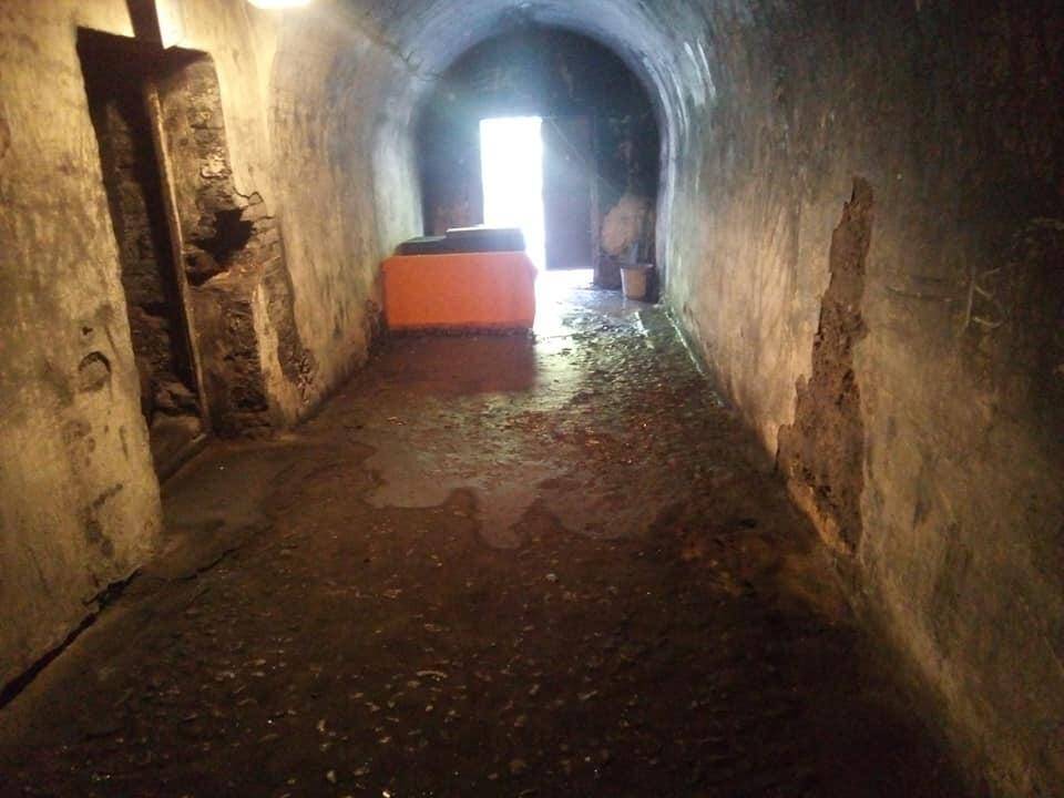 Užlieta Kauno tvirtovės parako sandėlių teritorija