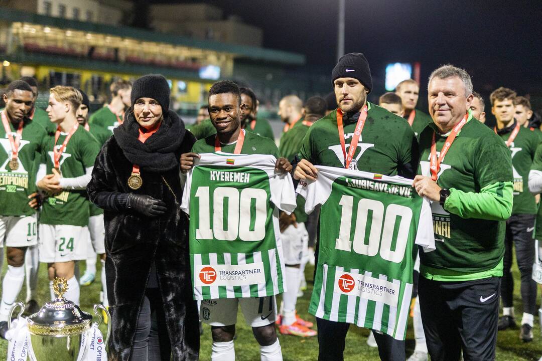 „Žalgiris“ užsitikrino Lietuvos čempionų titulą