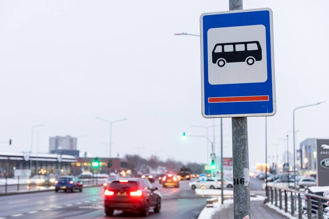 Vilniuje – viešojo transporto vairuotojų streikas