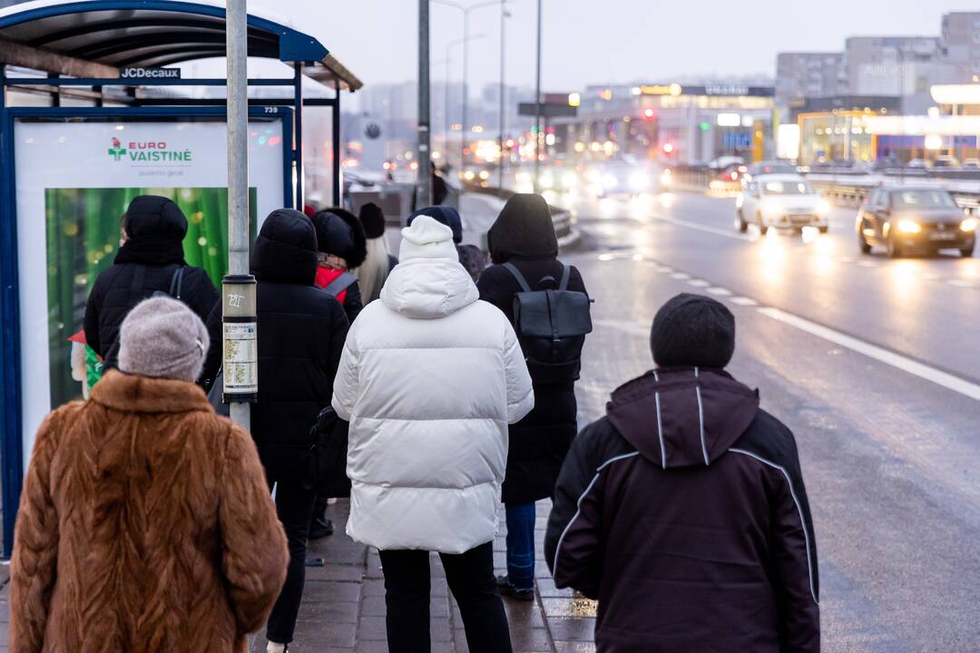 Vilniuje – viešojo transporto vairuotojų streikas