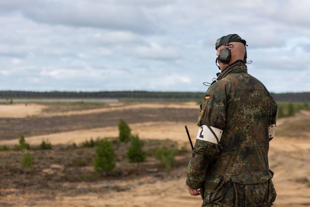 Kovinio šaudymo pratybos Pabradėje