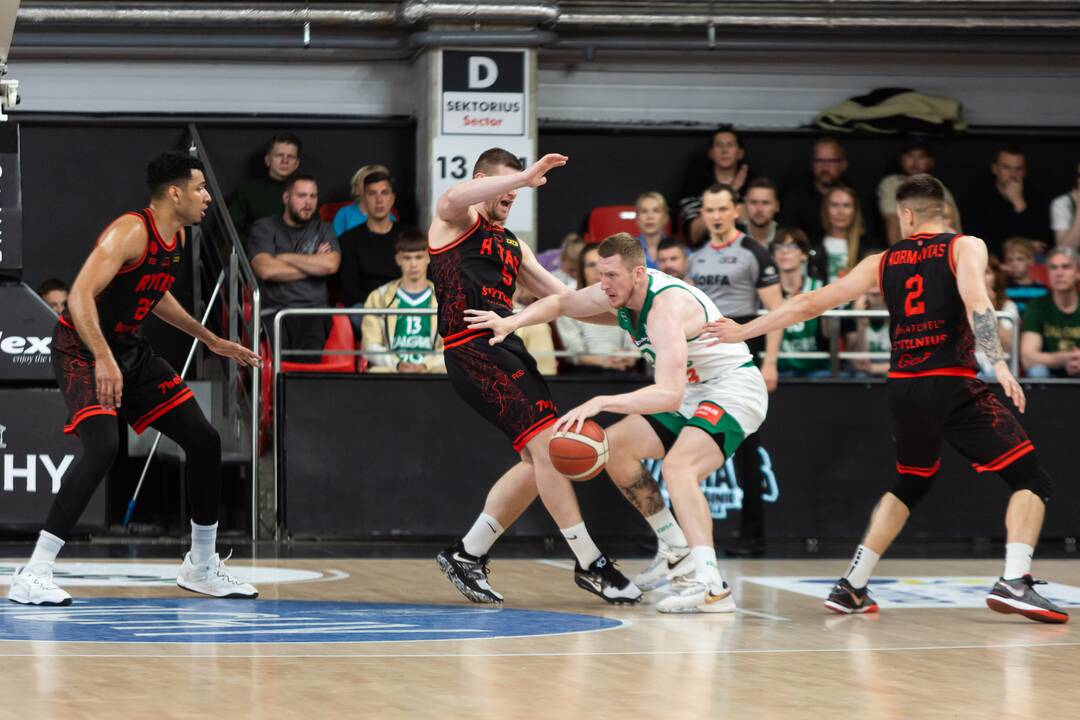 Antroji LKL finalo dvikova: Vilnius „Rytas“ – Kauno „Žalgiris“ (94:71)