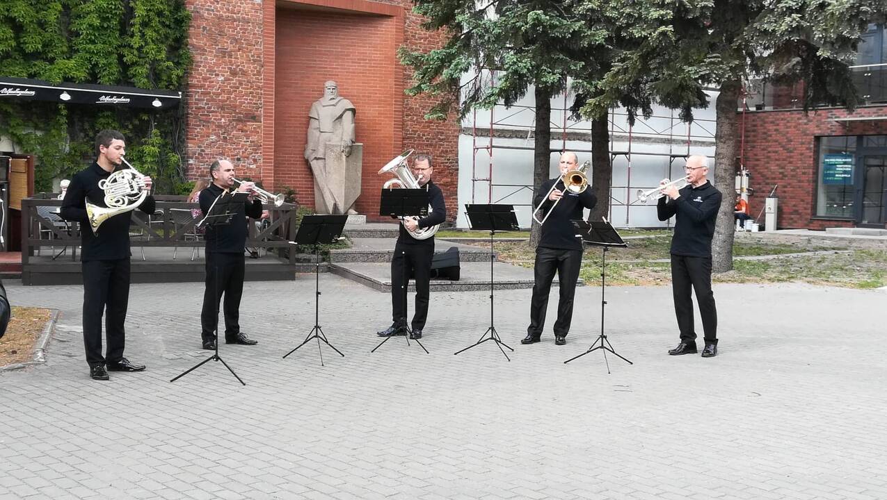 Klaipėda prisijungė prie akcijos „Ačiū, Lietuva!“