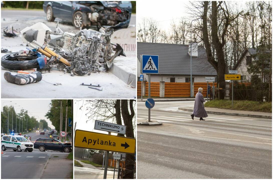 Pavojinga: šioje Aleksoto sankryžoje nelaimes skaičiuojantys gyventojai pakeitimų iš LAKD neprisiprašo.