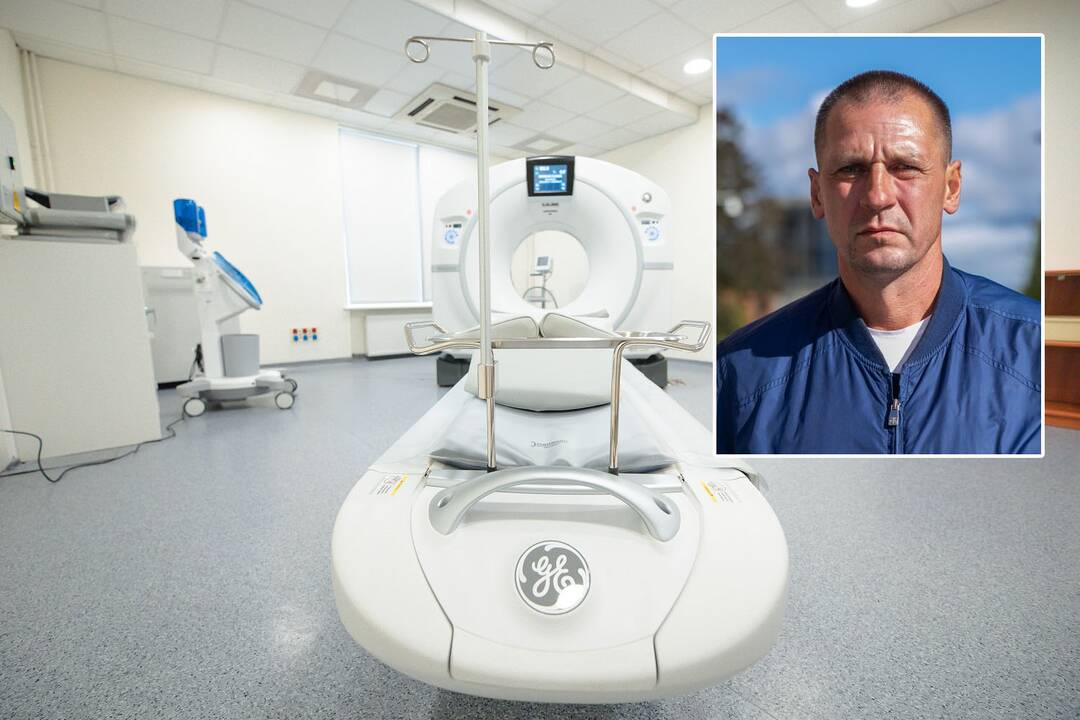Nukentėjo: Kauno klinikose po kompiuterinės galvos tomografijos aptalžytas vyras buvo paguldytas į neurologijos skyrių, vėliau pervežtas į kitą ligoninę. Diagnozė – galvos smegenų sukrėtimas.