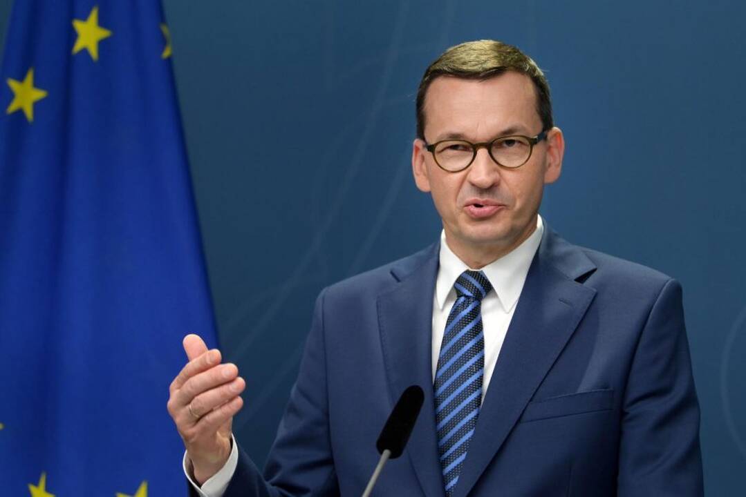 Mateuszas Morawieckis ir Ingrida Šimonytė