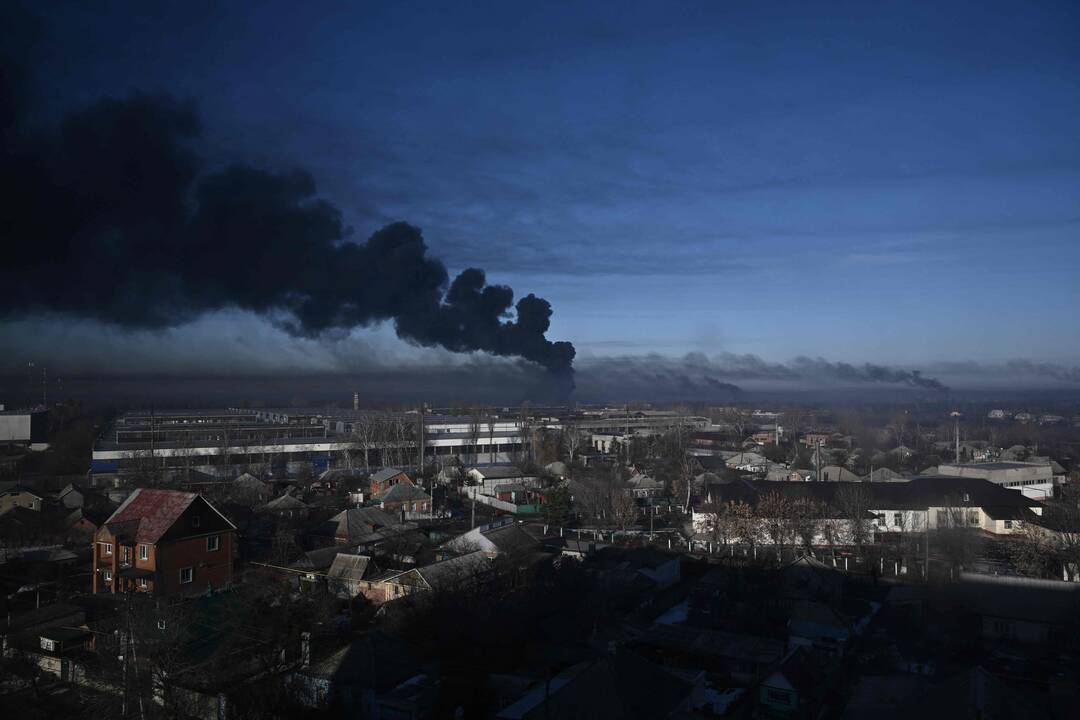 Rusija paskelbė karą Ukrainoje
