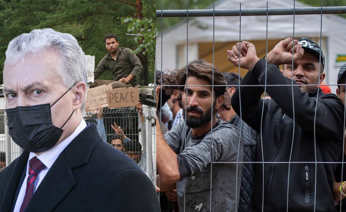 Ramina nelegalių migrantų kaimynyste nepatenkintus gyventojus: situacija nesitęs amžinai