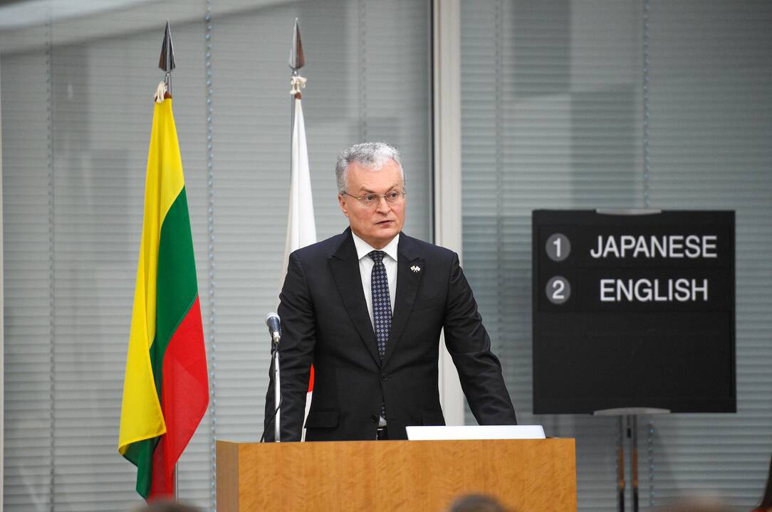 Prezidentas atidarė Lietuvos-Japonijos verslo forumą