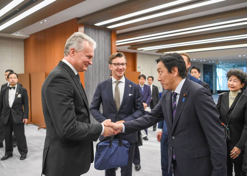Prezidentas atidarė Lietuvos-Japonijos verslo forumą