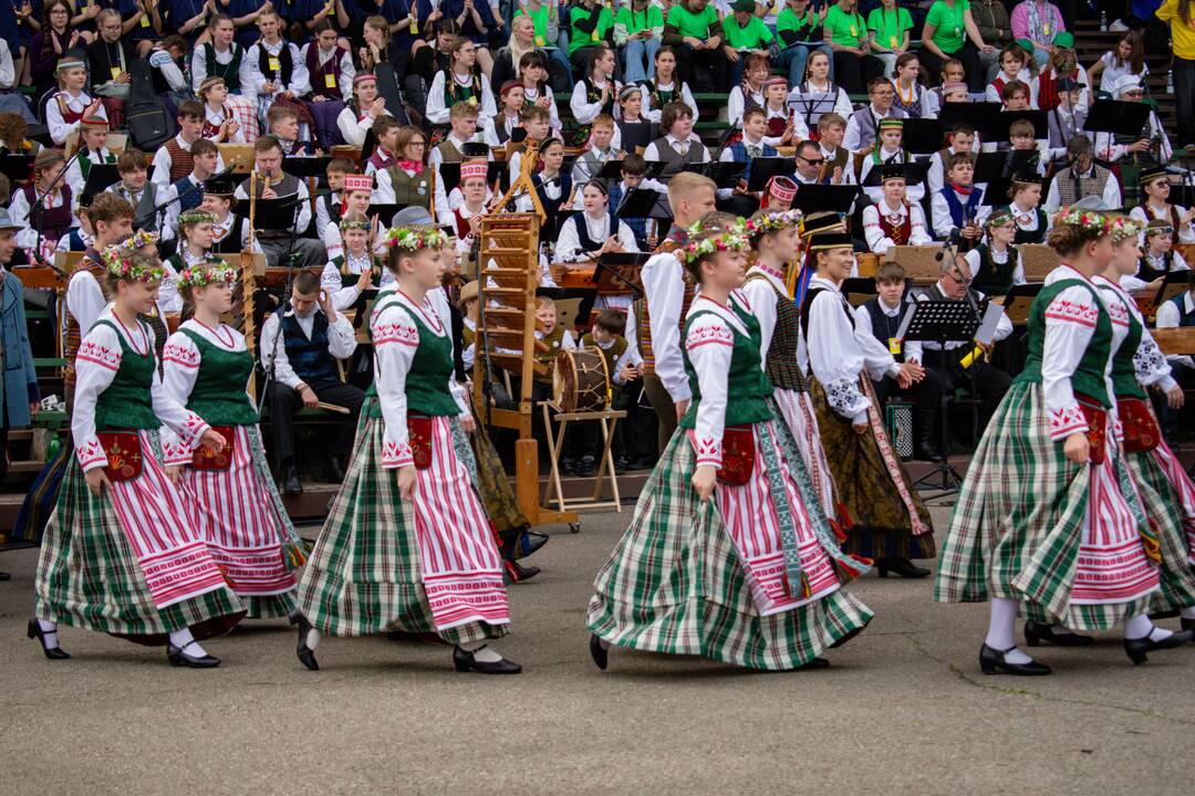 Klaipėdoje – Moksleivių dainų šventės preliudija