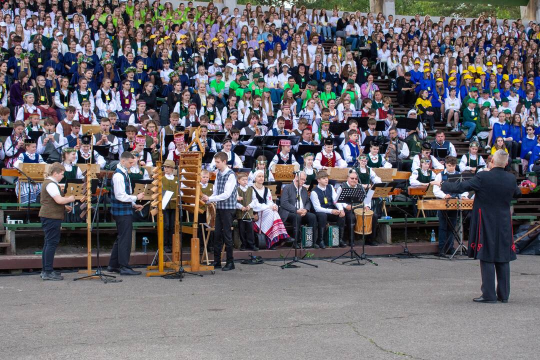 Klaipėdoje – Moksleivių dainų šventės preliudija