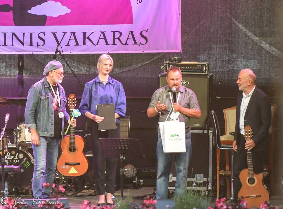 Ankykščiuose baigėsi dvyliktasis „Purpurinis vakaras“