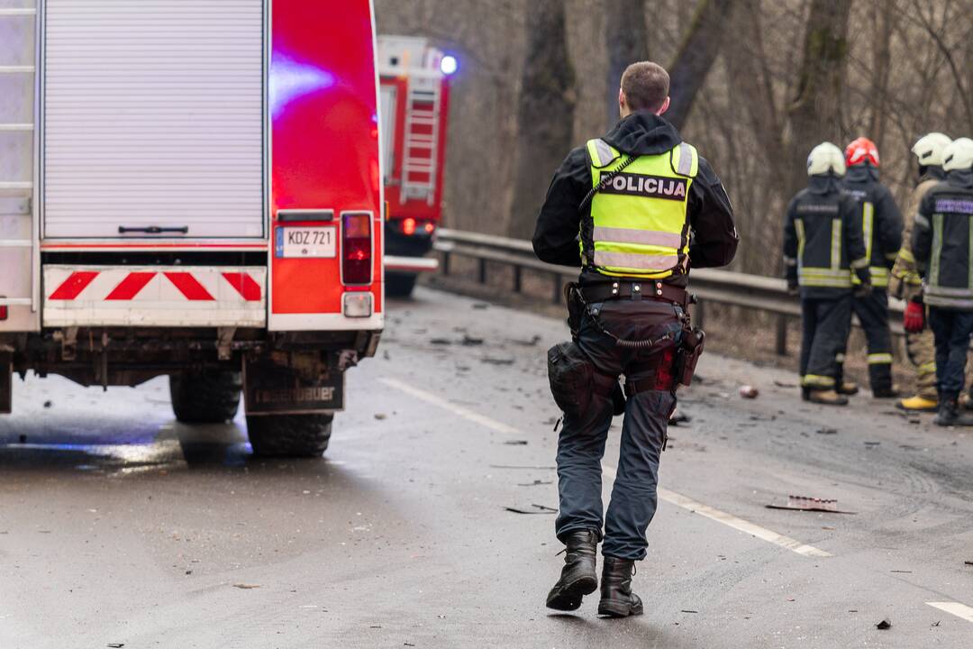 Netoli Kauno – siaubinga akistata su miškavežiu