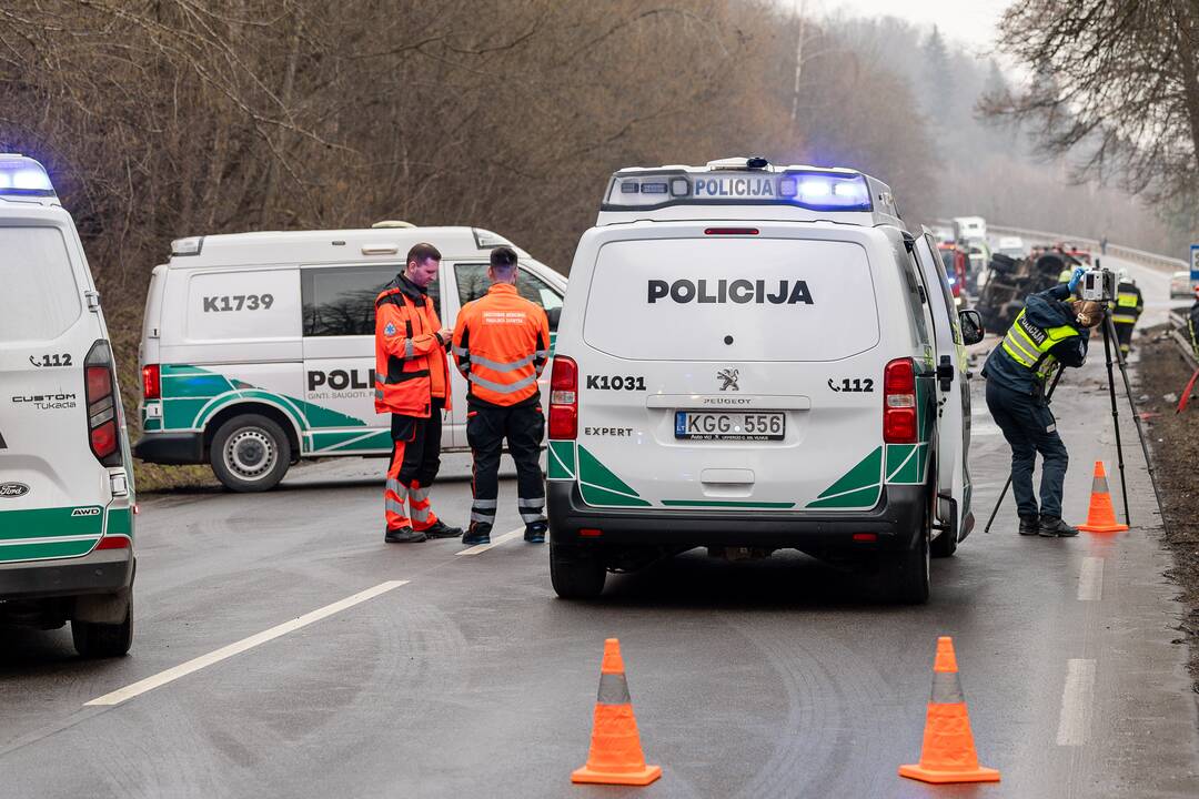 Netoli Kauno – siaubinga akistata su miškavežiu