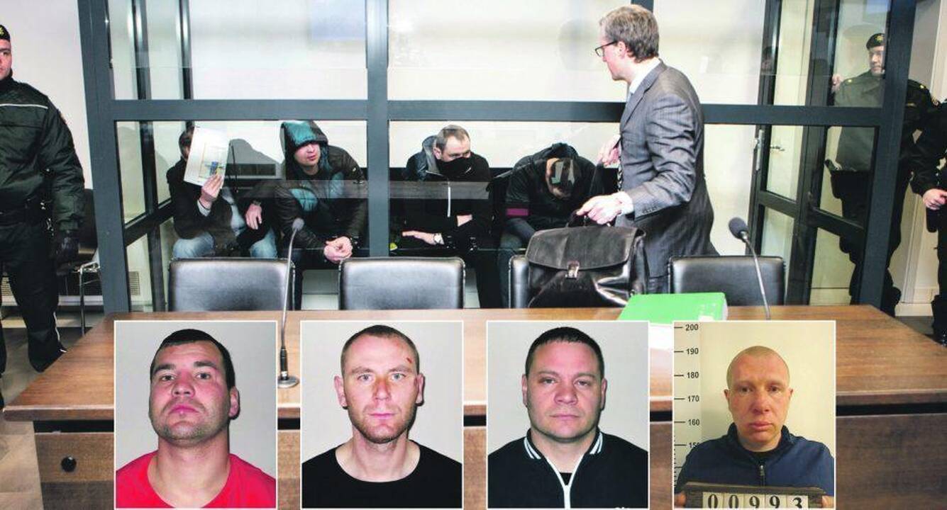 R.Mikočiūnas (iš kairės), G.Vaikšnoras, M.Ališauskas bei E.Mikučiauskas.