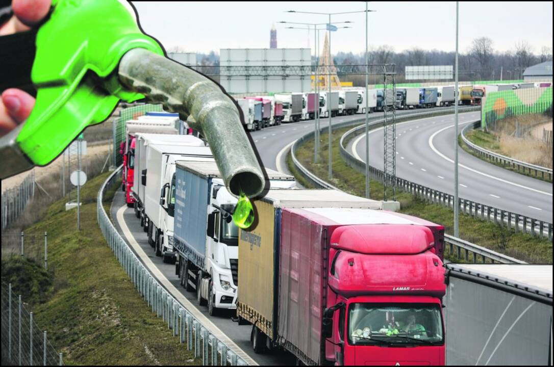 Pokyčiai: anot vežėjų, dabar tranzitiniam transportui dyzeliną pirkti pigiau ne tik Lenkijoje ar Latvijoje, bet ir Švedijoje.