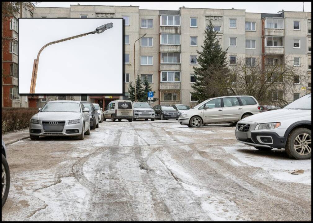 Nejauku: aplinkinių namų gyventojai vakarais priversti vaikščioti tamsoje.