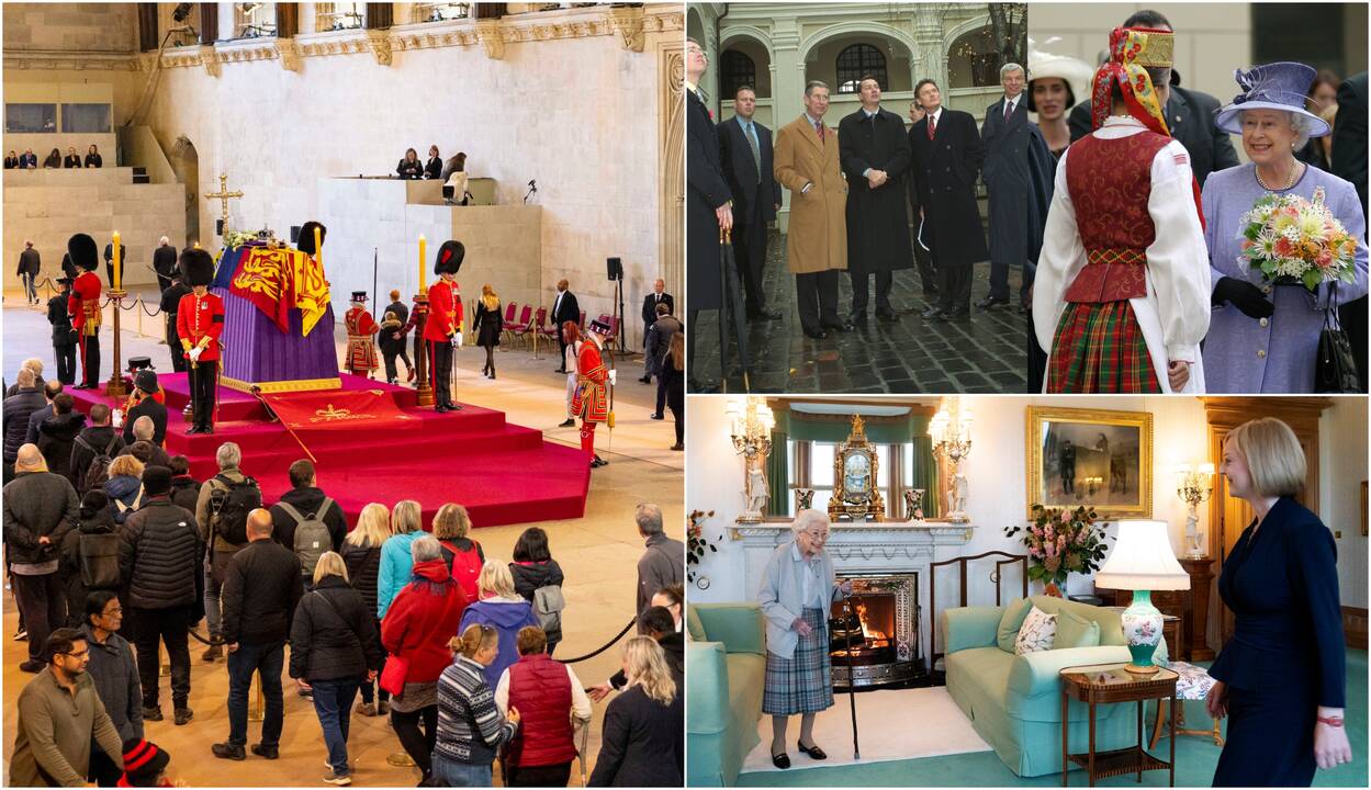 Privalumas: atsisveikindami su Elžbieta II žmonės sakė matantys monarchiją kaip instituciją, kuri užtikrina, kad, nepaisant visų politinių pertvarkų, yra kažkas, kas išlieka stabilu, net jei ją įkūnijantis konkretus žmogus keičiasi.