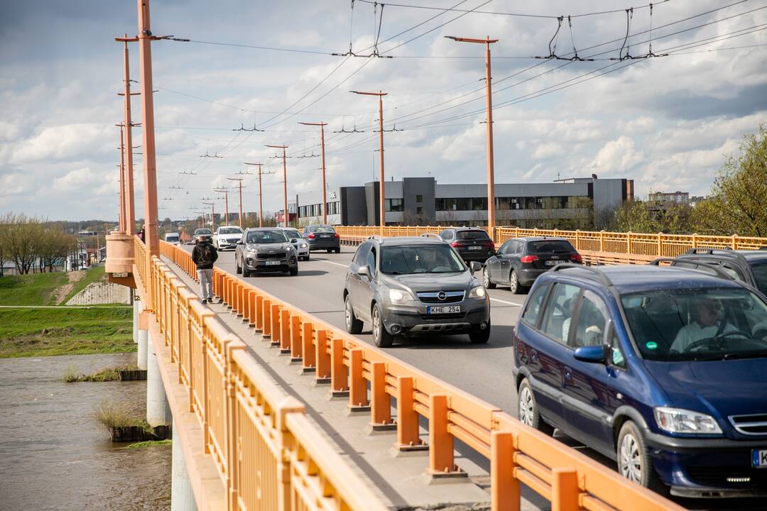 Uždarys: Pilies žiede transporto eismas bus draudžiamas nuo gegužės vidurio iki rugsėjo 1-osios.