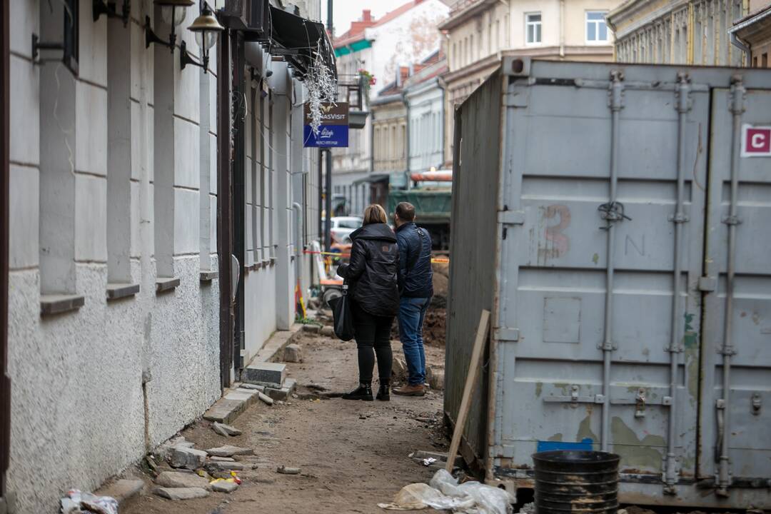 Intensyvu: Vilniaus gatvės darbininkai pluša nuo vasaros.