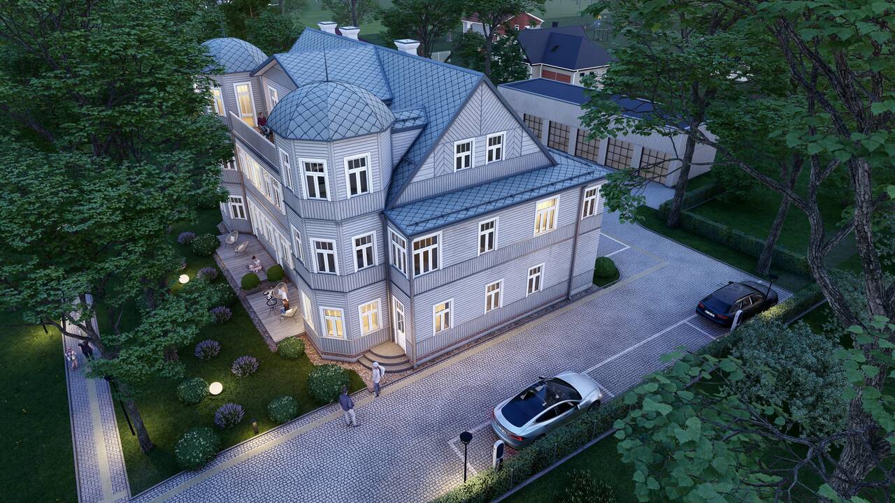 Laukimas: vienas įspūdingiausių Panemunės pastatų bus atstatomas atkuriant vertingąsias jo savybes, sunykusius architektūrinius elementus.