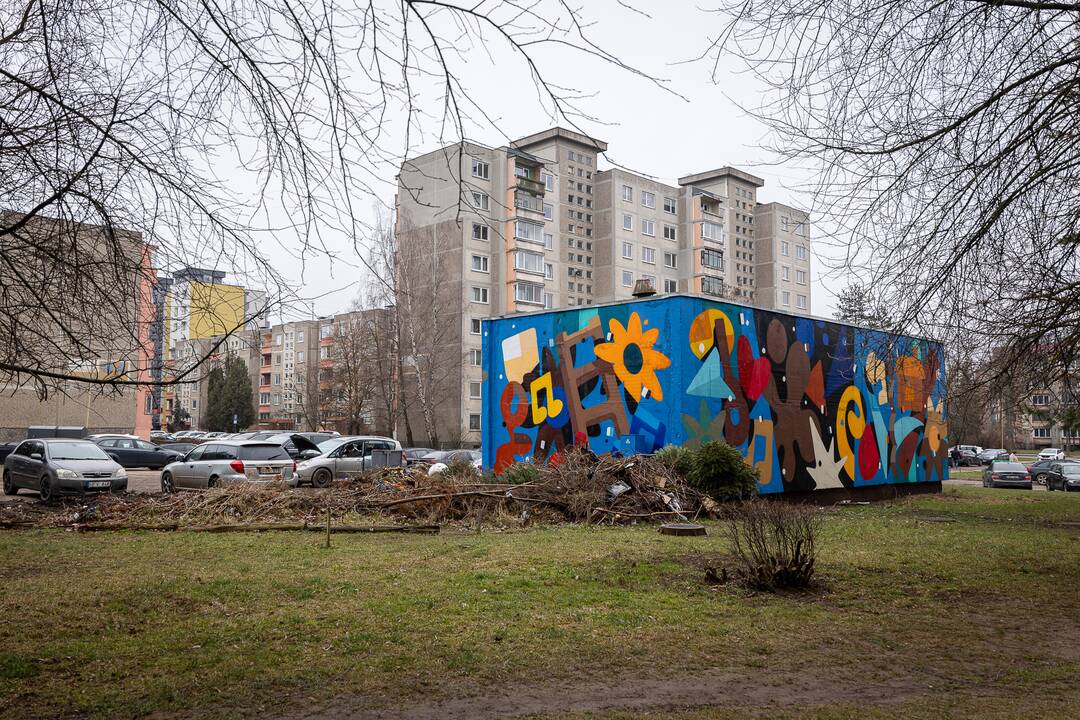 Nepadeda: nors prie naujojo piešinio yra ženklas, draudžiantis čia mesti atliekas, gyventojai vis tiek padarė sąvartyną.