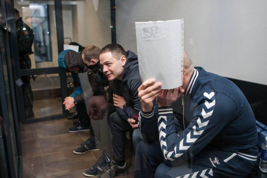 R.Mikočiūnas (iš kairės), G.Vaikšnoras, M.Ališauskas bei E.Mikučiauskas.