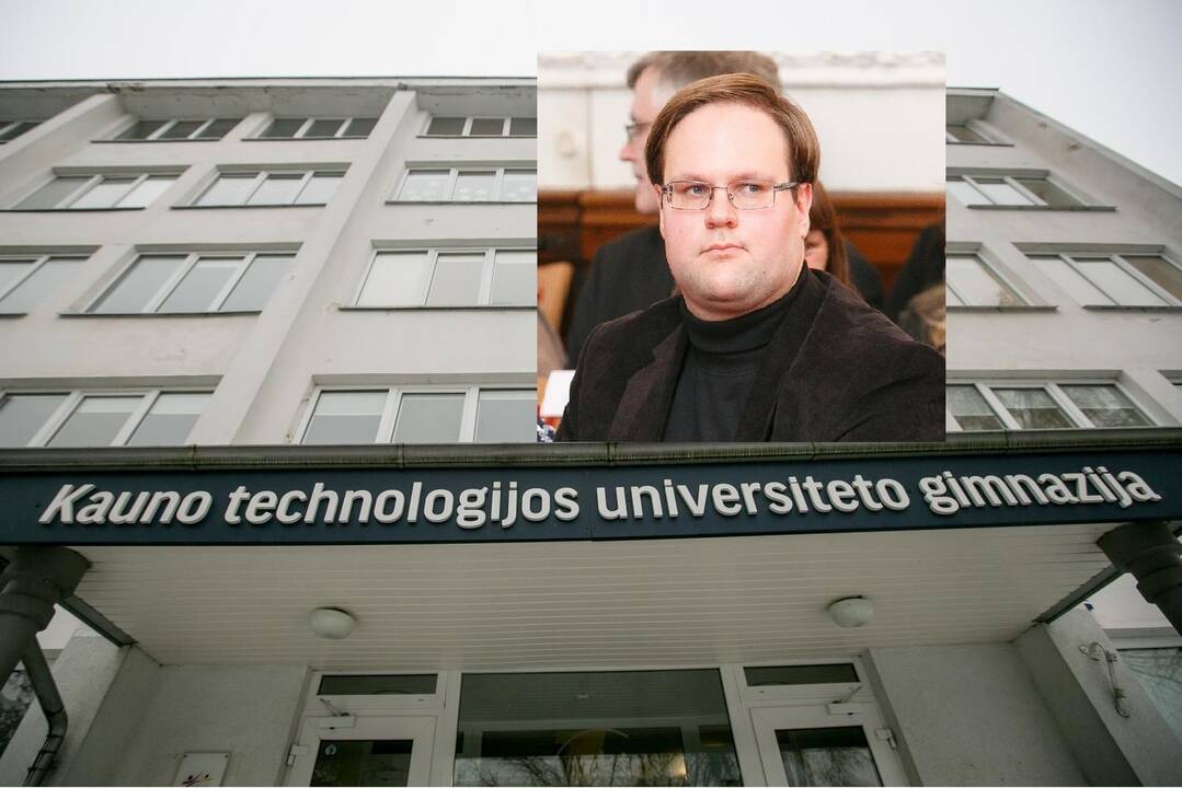 Pozicija: D.Boguševičius patvirtino, kad KTU gimnazijos administracija darė jam spaudimą.