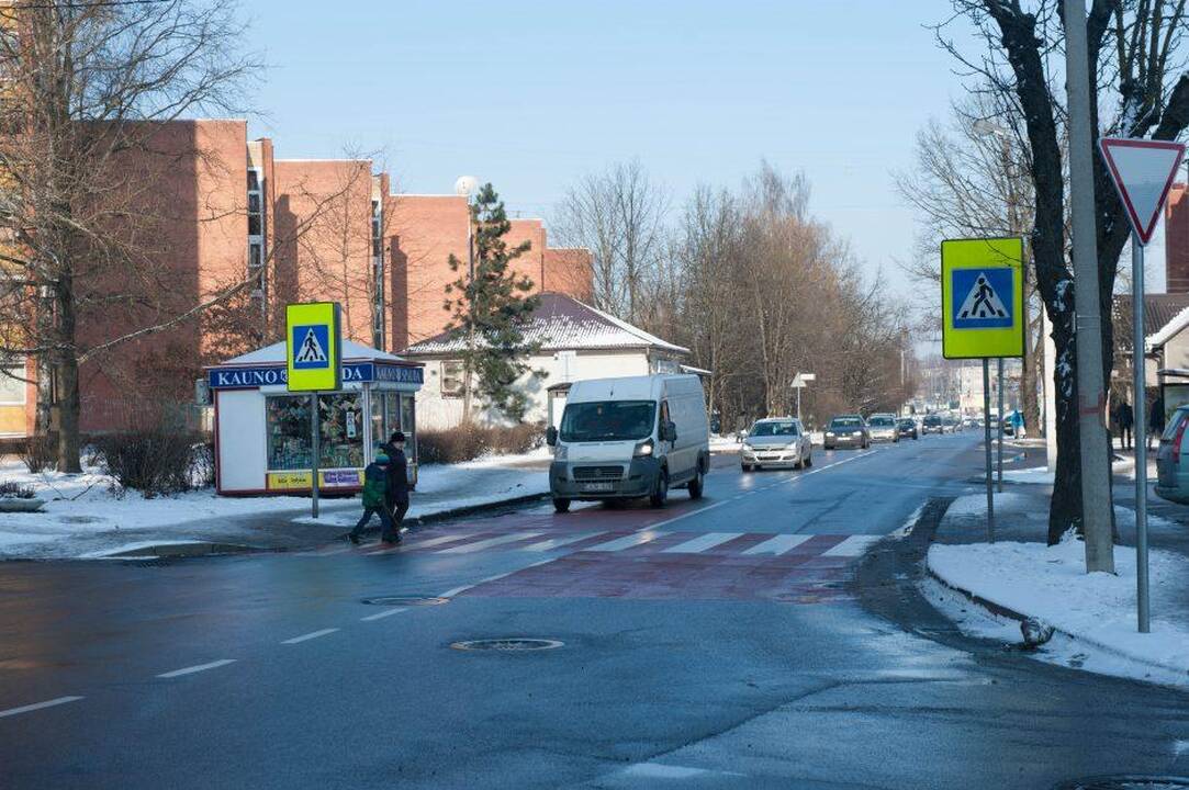 Kauno gatvėse – pirmosios šių metų eismo saugumo korekcijos