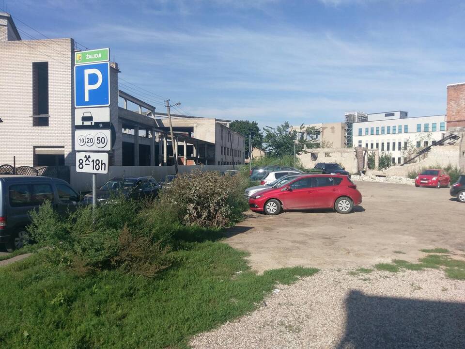 Džiunglės: kai kurie vairuotojai automobilius palieka tarp aukštų žolių.