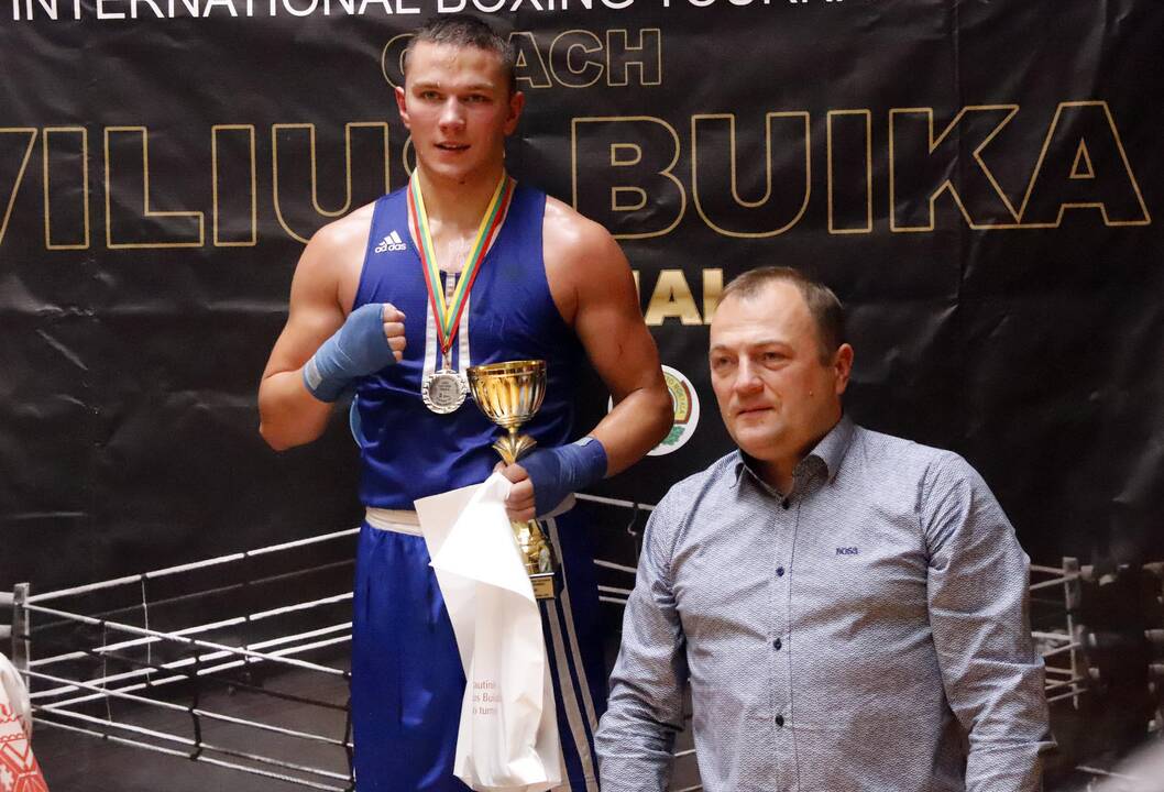 Varžovai: dėl V.Buikos turnyro trofėjų kovėsi devynių šalių boksininkai.