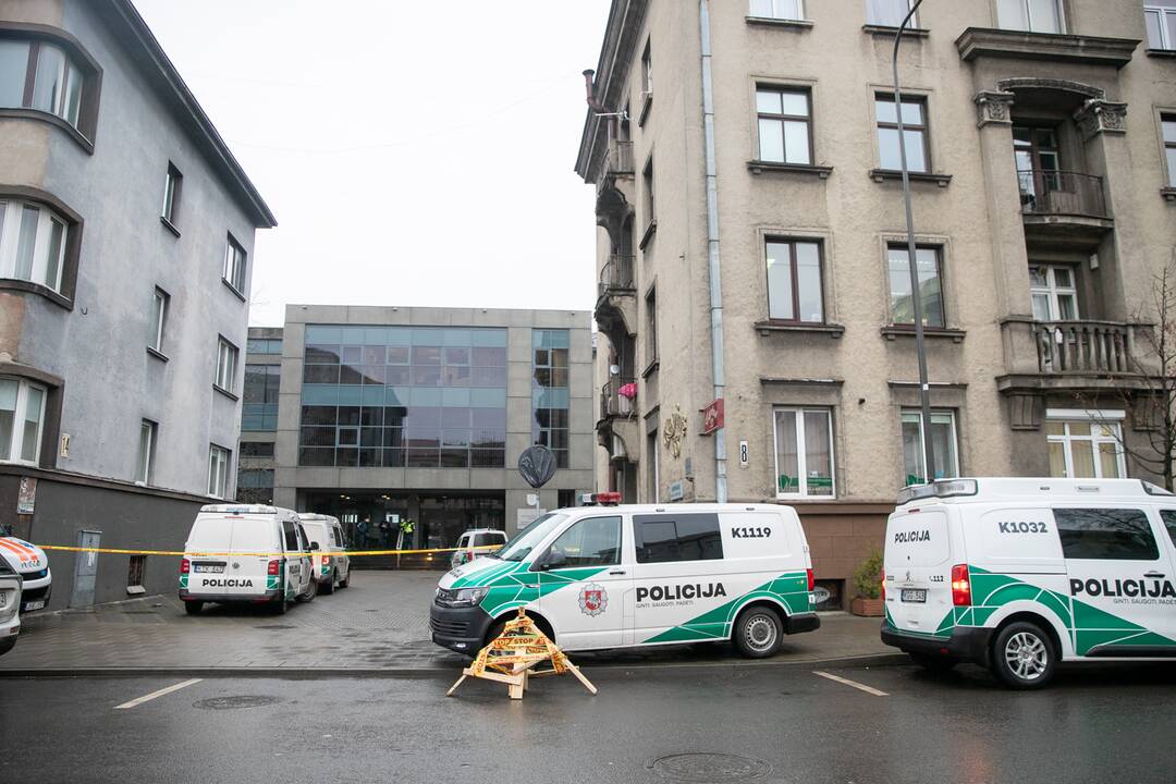 Evakuotas Kauno apygardos teismas