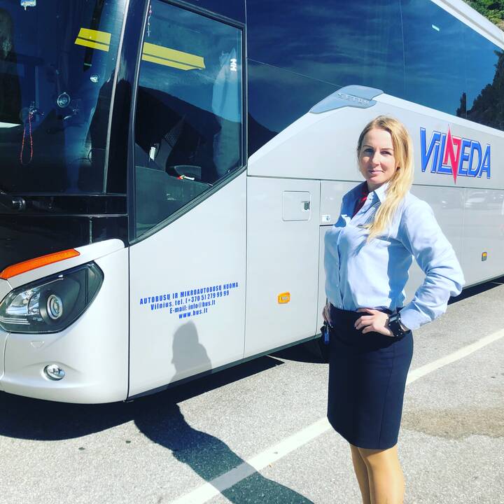 Ginkluota: L.Chaladauskaitė, tarnaudama kariuomenėje, išmoko vairuoti ir šarvuotį, ir tanką.