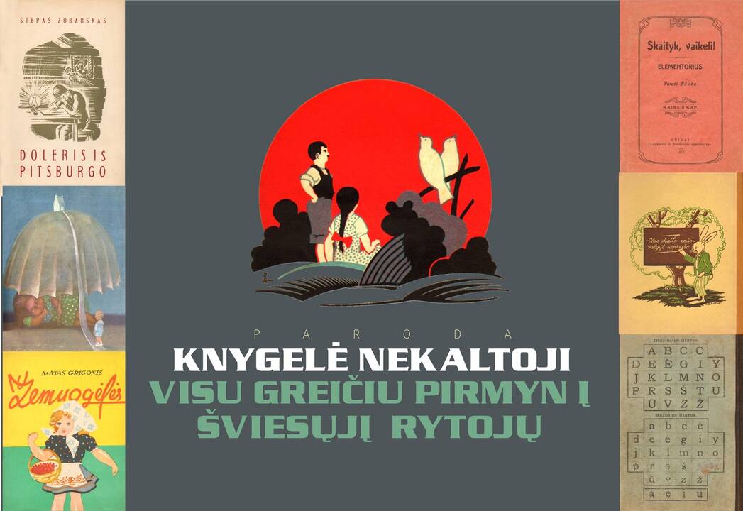 Nostalgiškoje parodoje – knygos, lydinčios visą gyvenimą