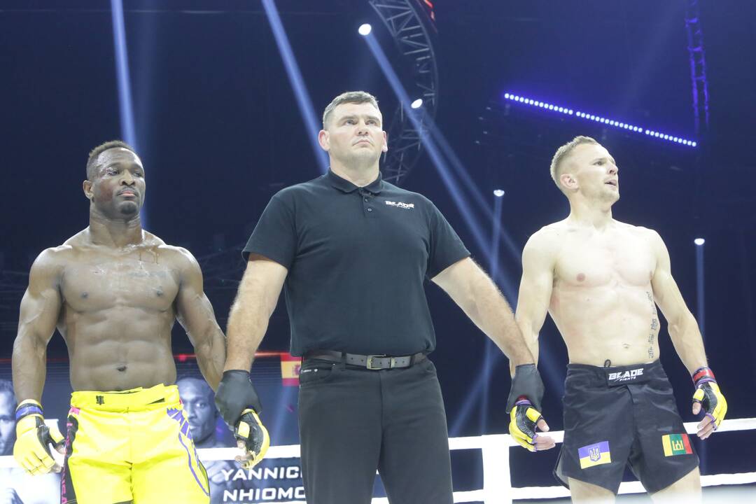 Žiūrovų kraują kaitino „Blade fights“ turnyras 