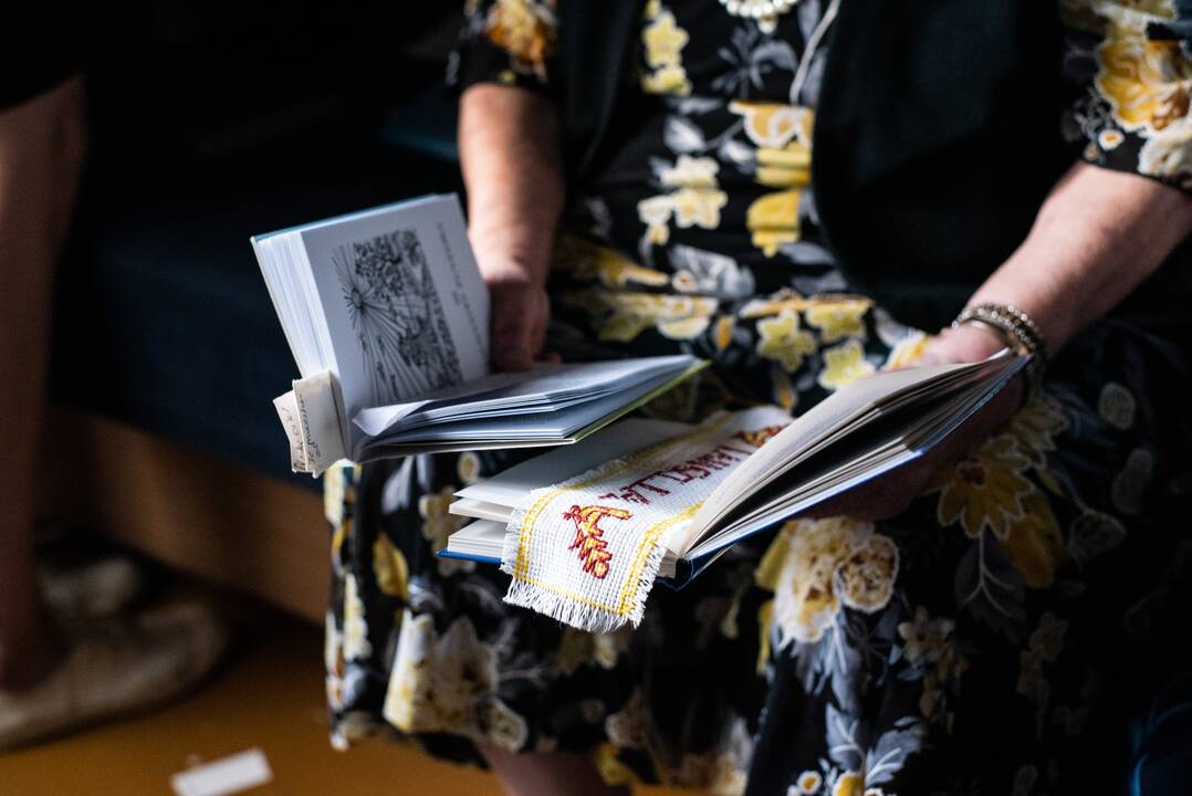 Poetai: projekto iniciatoriai džiaugiasi – padrąsinti šilainiškiai eiles drąsiai traukė iš savo kūrybos lobynų.