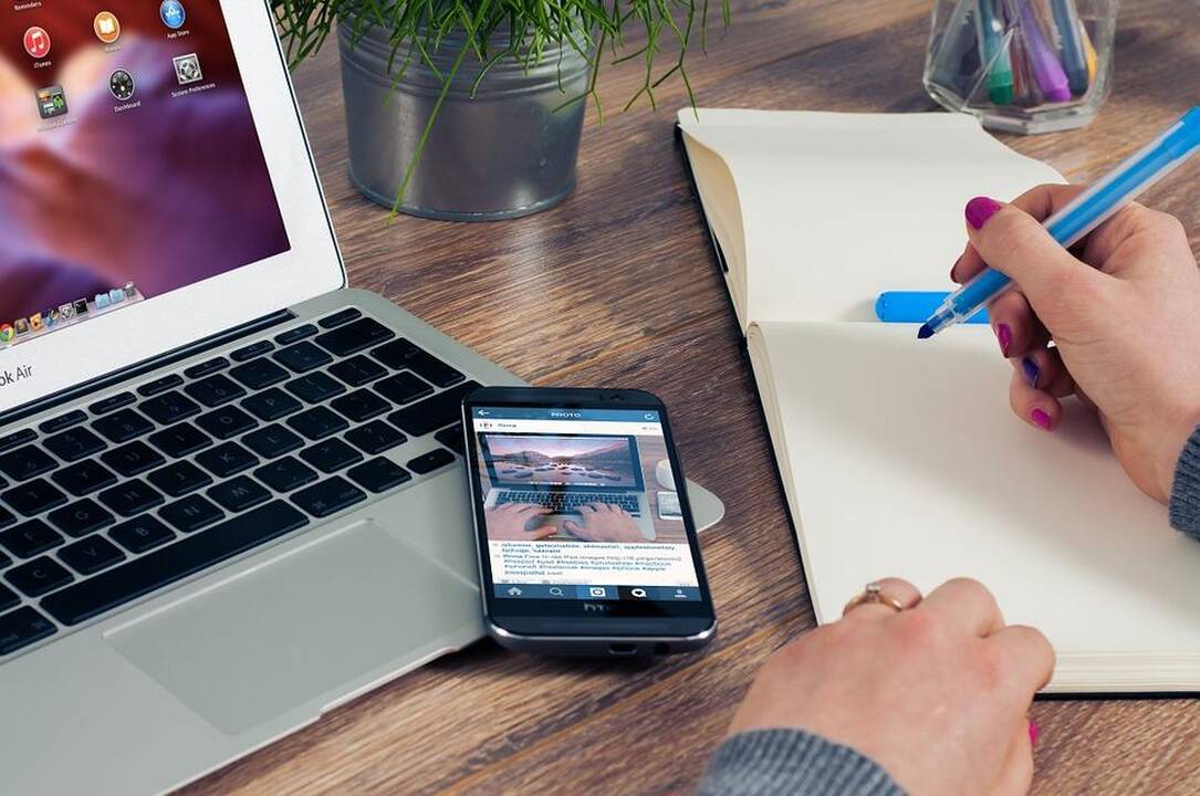 Išmanusis telefonas – raktas į mokslo pasaulį?