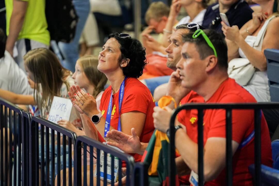 Gimnastas R.Tvorogalas Europos žaidynėse iškovojo auksą