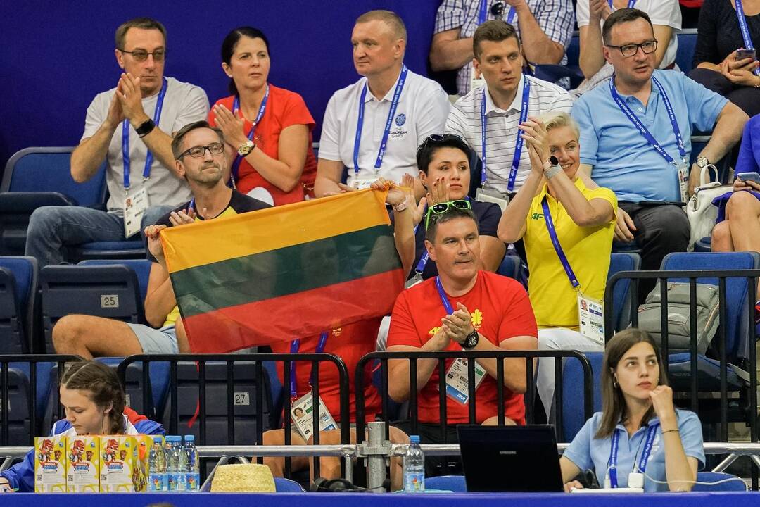 Gimnastas R.Tvorogalas Europos žaidynėse iškovojo auksą