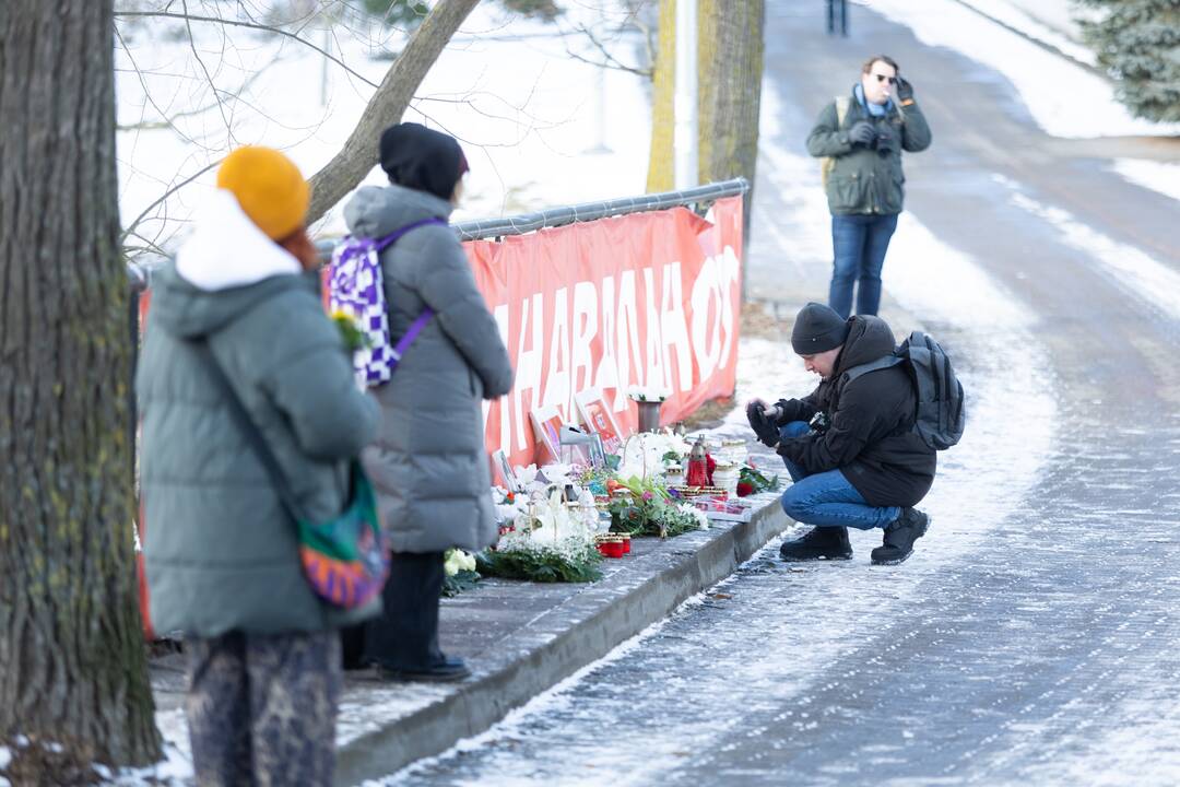 Vilniuje minimos pirmosios A. Navalno mirties metinės