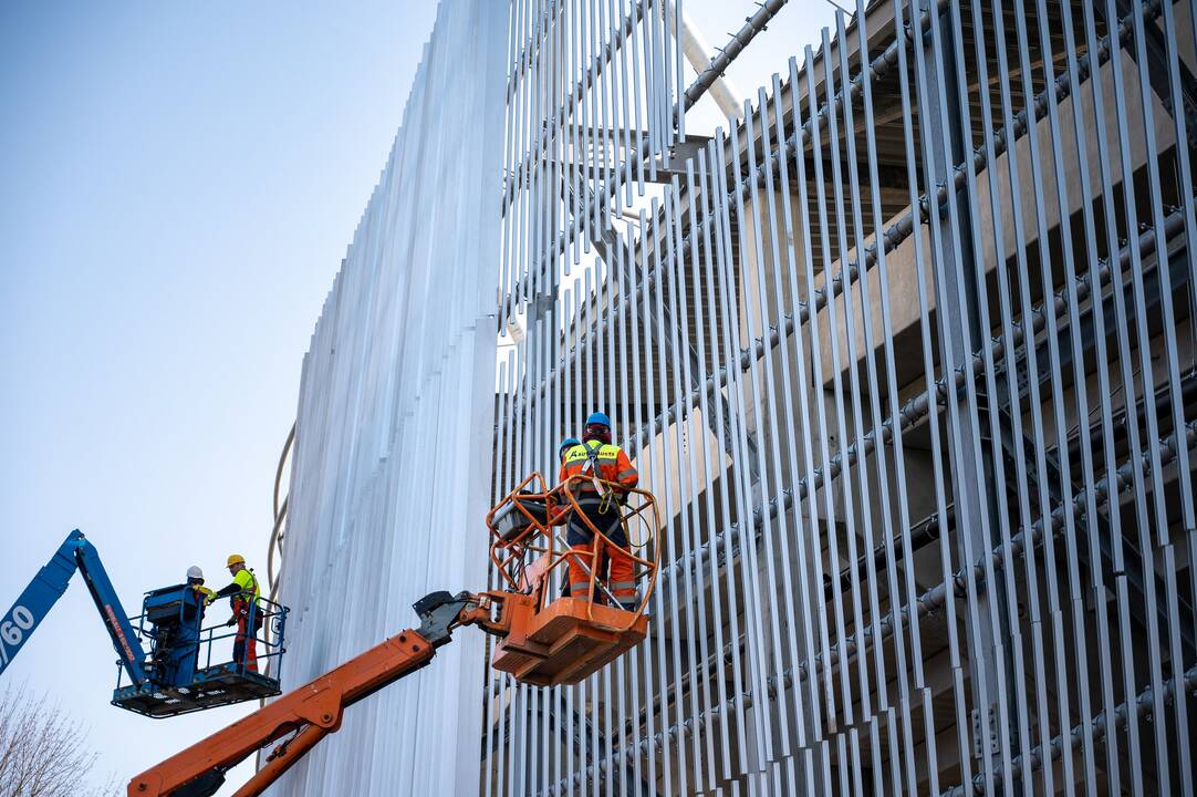 Procesas: Dariaus ir Girėno stadione jau atlikta apie 85 proc. darbų.