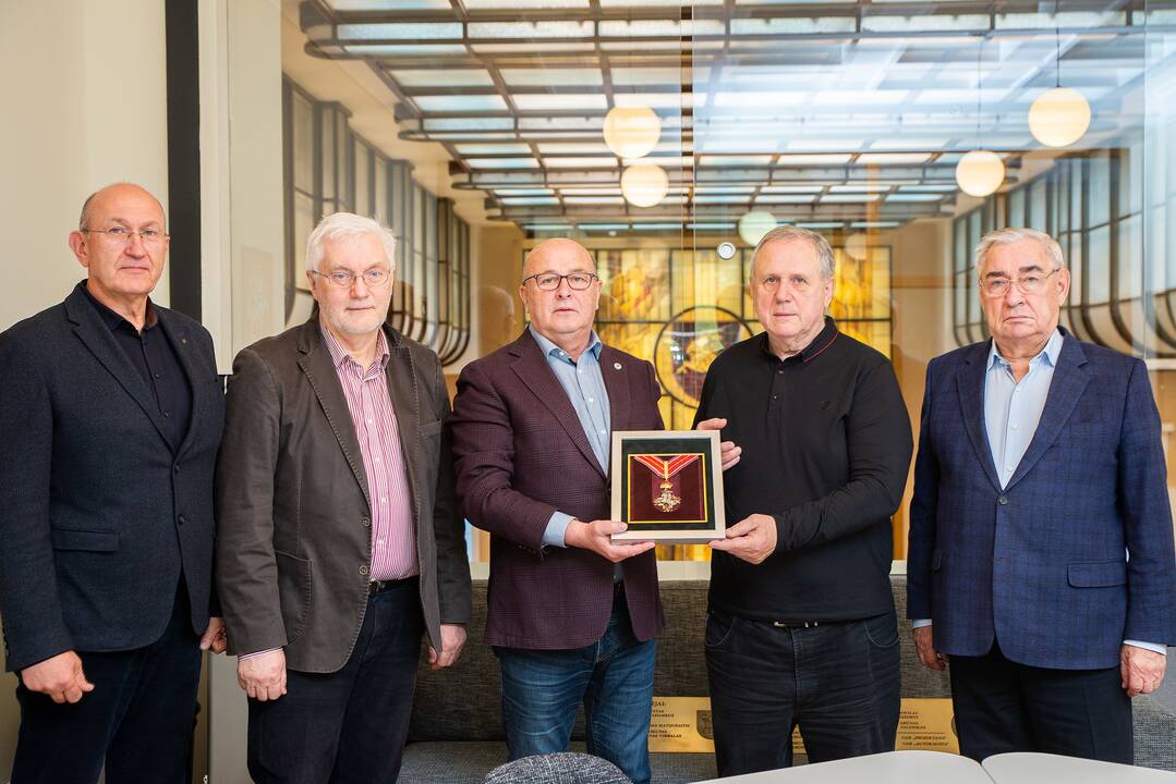V. Matijošaičiui įteikta „Vyčio paramos fondo“ padėka