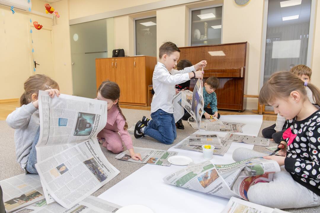 Mažųjų kauniečių pažintis su žurnalistika