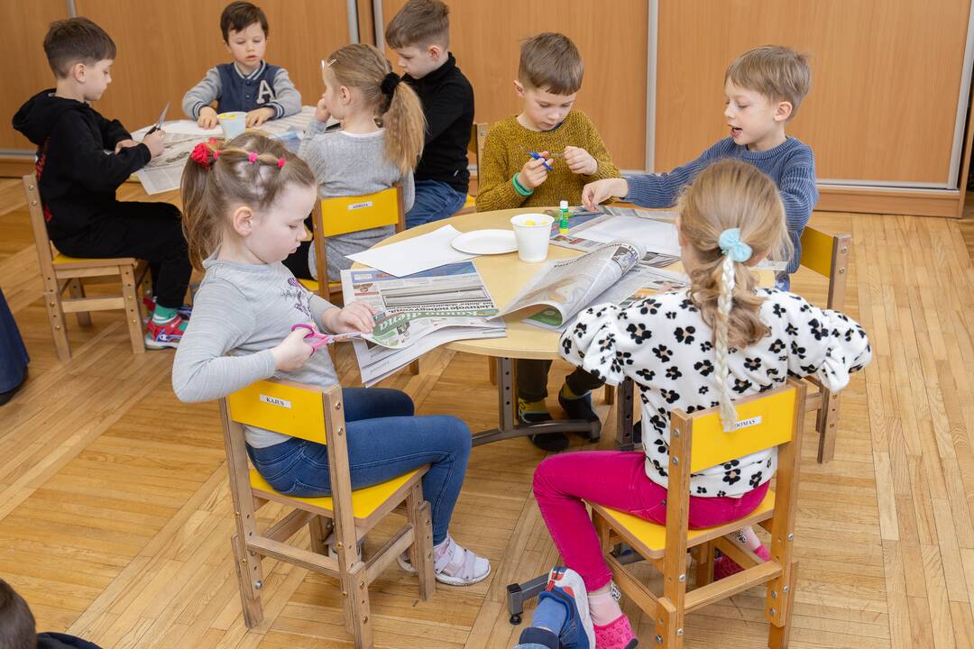 Mažųjų kauniečių pažintis su žurnalistika